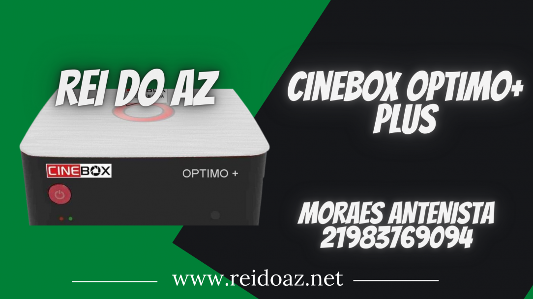 Atualização Cinebox Optimo+ Plus