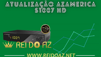 Azamerica S1007 HD voltar com a abertura dos seus canais agora em Sd, sem travas e sem broqueio