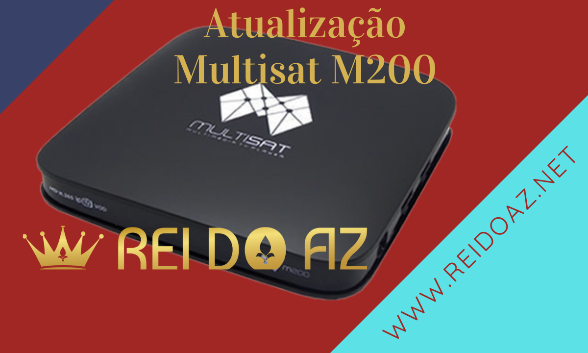 Multisat M200 Atualização mais Iks Pago para canais SD