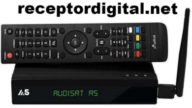 Audisat A5 V.1.4.07 com a atualização oficial, voltar a funcionalidade abrindo canais em Sd sem travas, através do nosso servidor pago