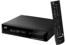 Audisat A1 Plus V.1.4.07 com a atualização oficial, voltar a funcionalidade abrindo canais em Sd sem travas, através do nosso servidor pago